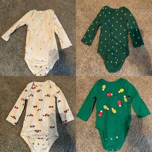 Bundle of Carter’s Holiday Onesies